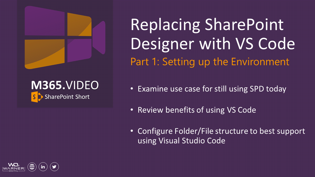 Replacing SharePoint Designer with VS Code Part 1: Setting up the ...