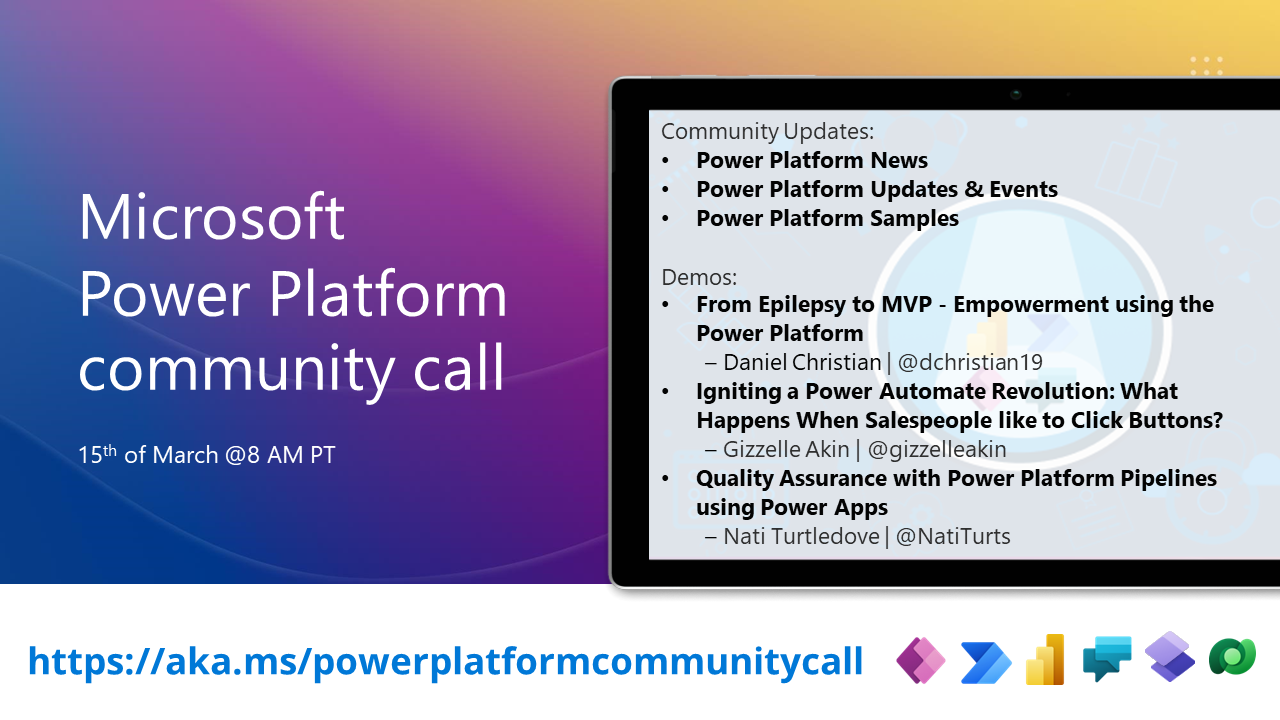 Power Platform Community Call March 2023 Screenshot Summary 4106