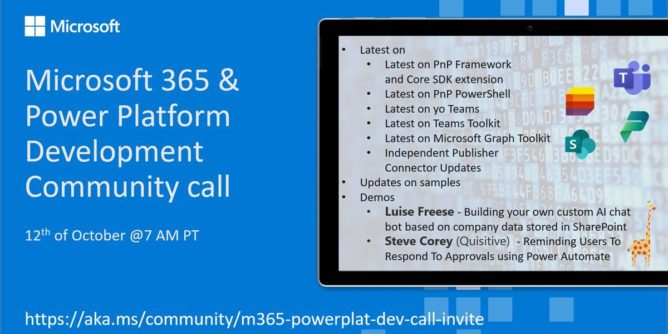 Join the #PowerAppsCC Community Call Wenesday at 8 - Power Platform  Community