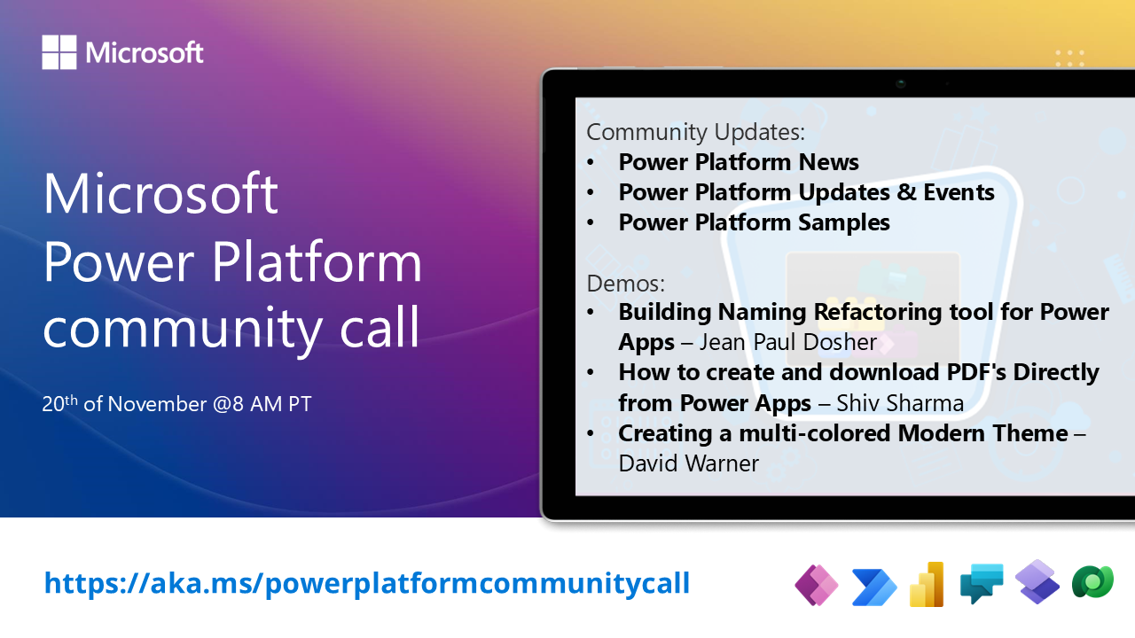 Power Platform – November 2024 – Screenshot Summary