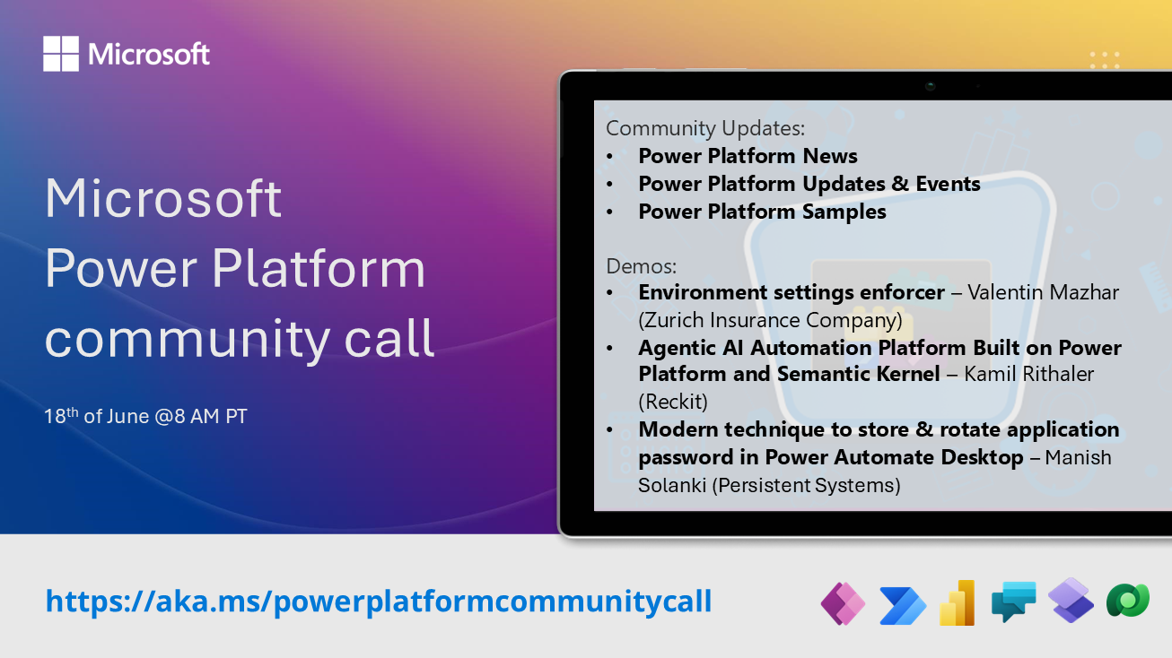 Power Platform – June 2025 – Screenshot Summary Power Platform – June 2025 – Screenshot Summary