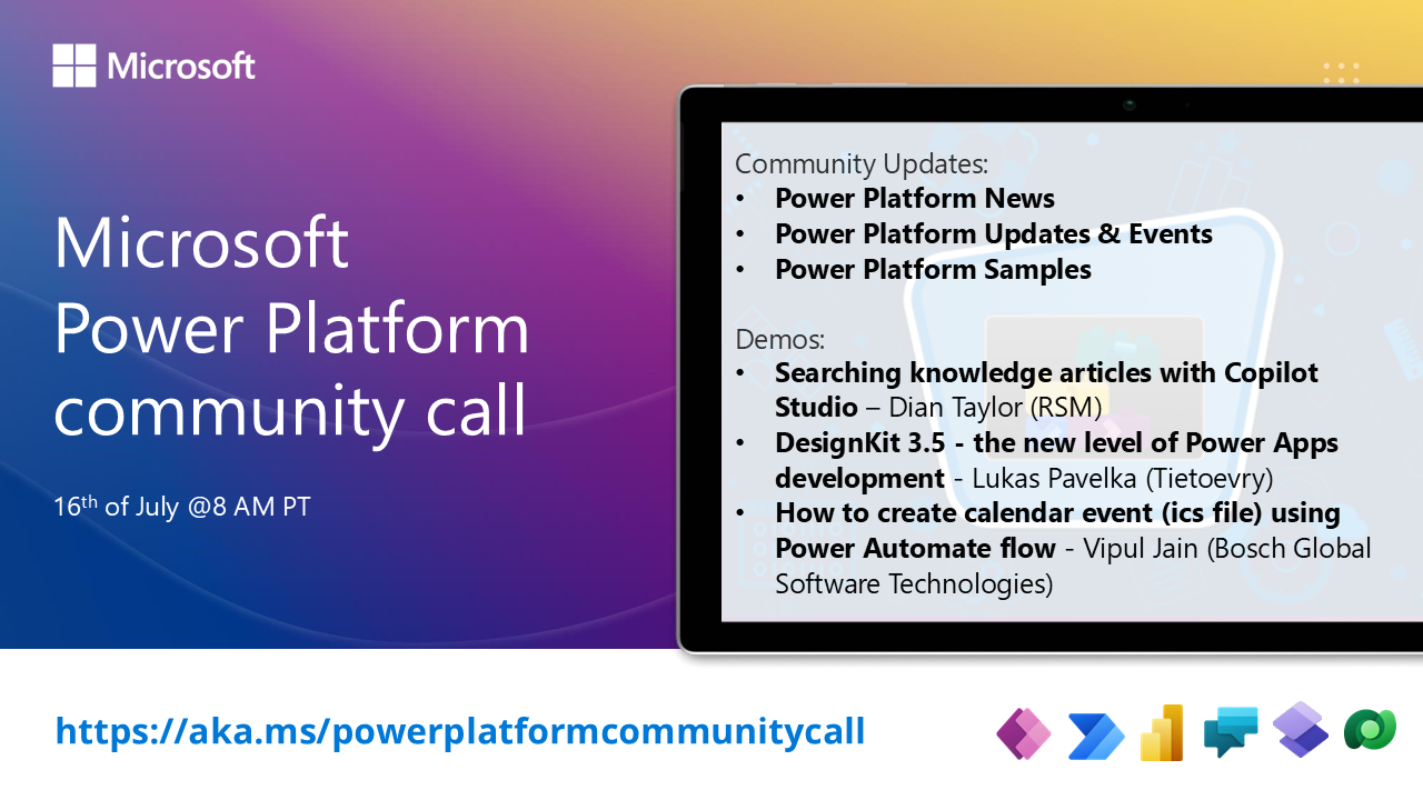 Power Platform – July 2025 – Screenshot Summary Power Platform – July 2025 – Screenshot Summary