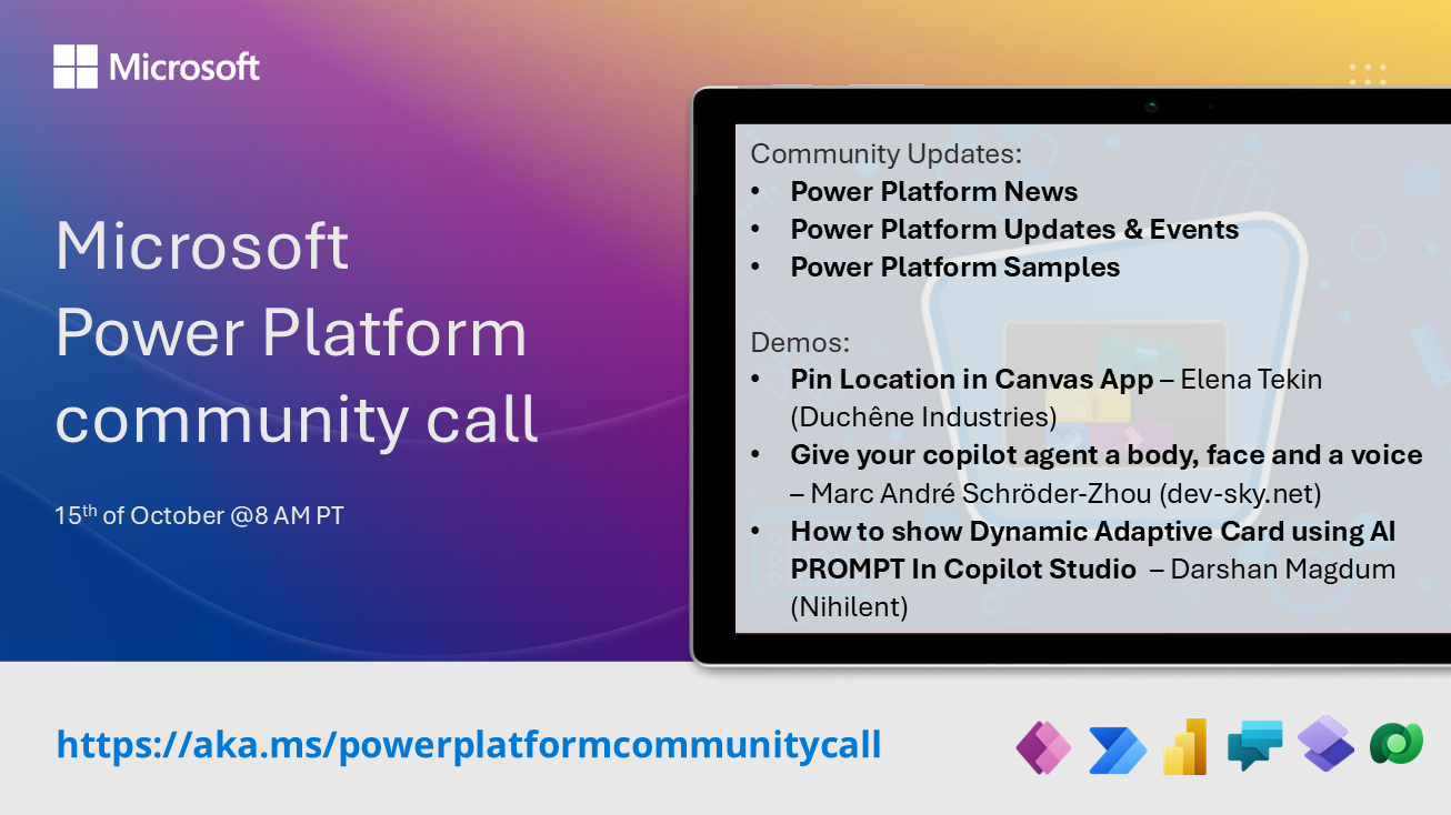 Power Platform – October 2025 – Screenshot Summary