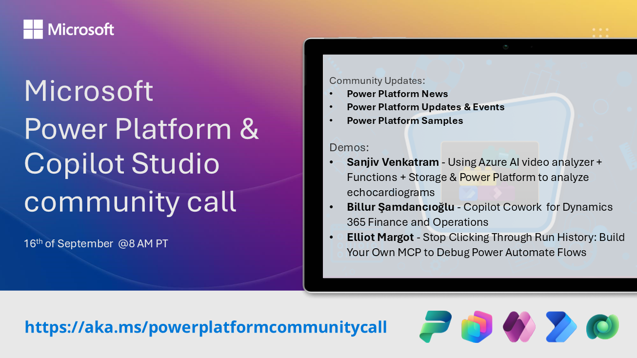 Power Platform & Copilot Studio – September 2026 – Screenshot Summary